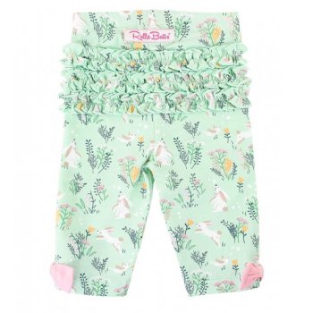 Ruffle Butts "Cutie Cottontail" Capri Leggings for Toddlers