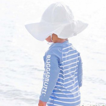 Unisex White Sun Protection Hat