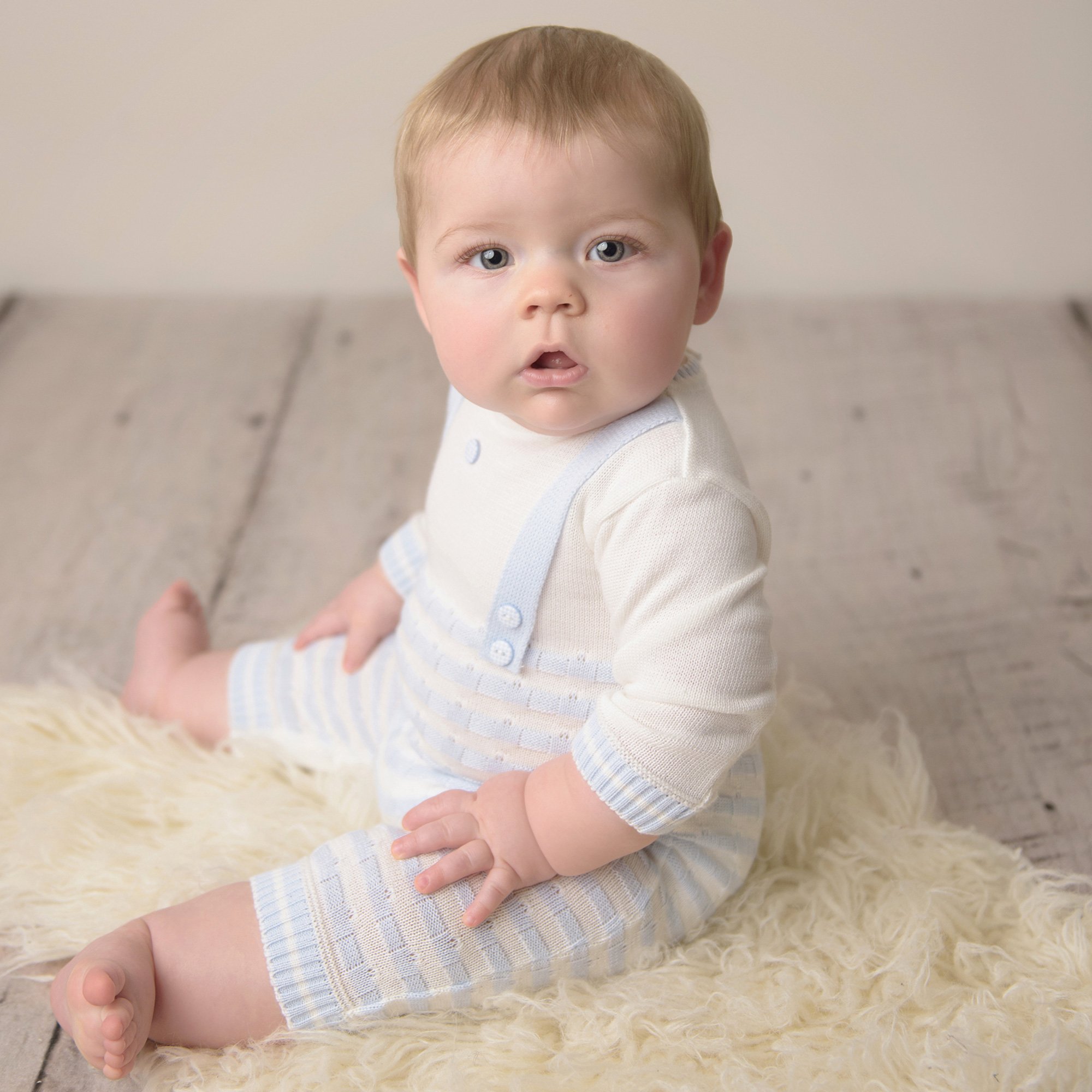 boys white romper