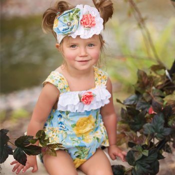 Haute Baby Penelope Sunsuit for Baby Girls