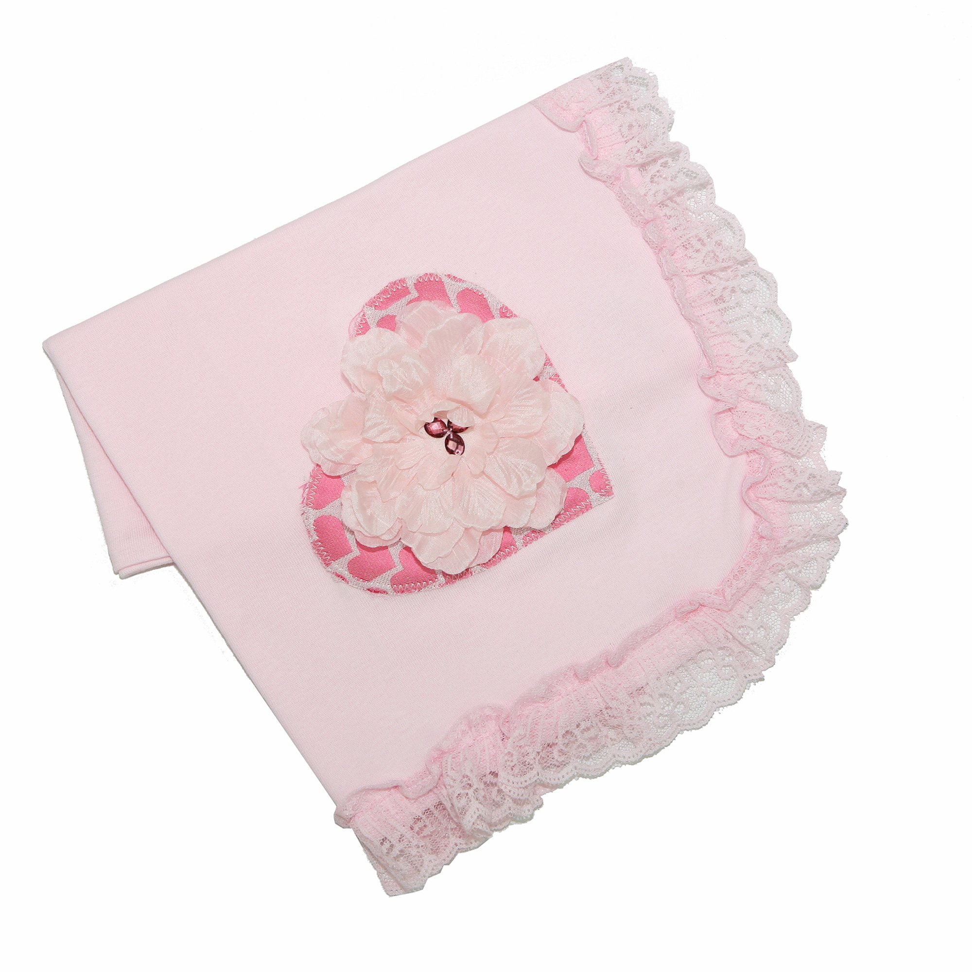 Baby Girl Blankets-Haute Baby-Sassy Hearts