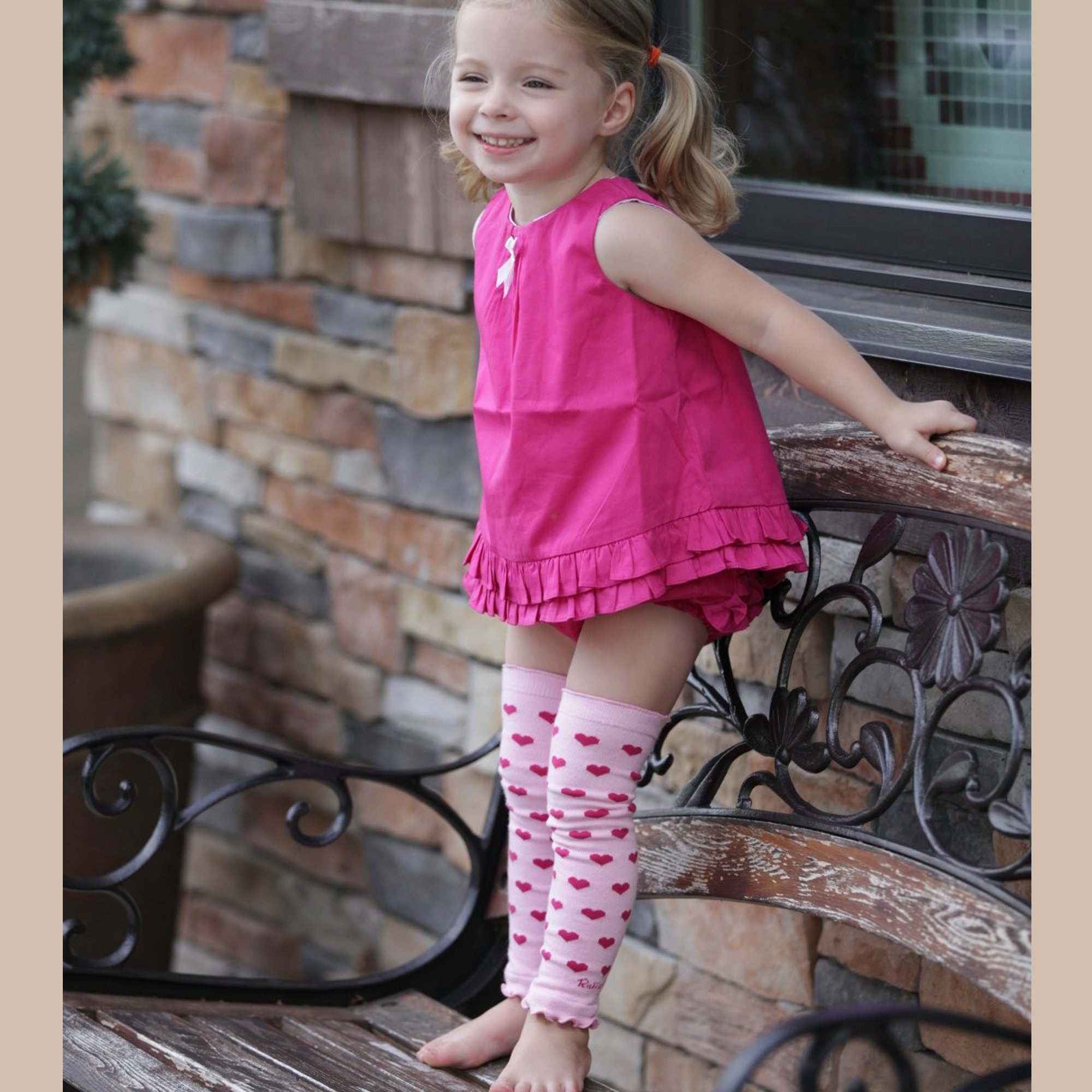 RESERVED-Pink Ruffle tightss  Kids outfits, Toddler wearing