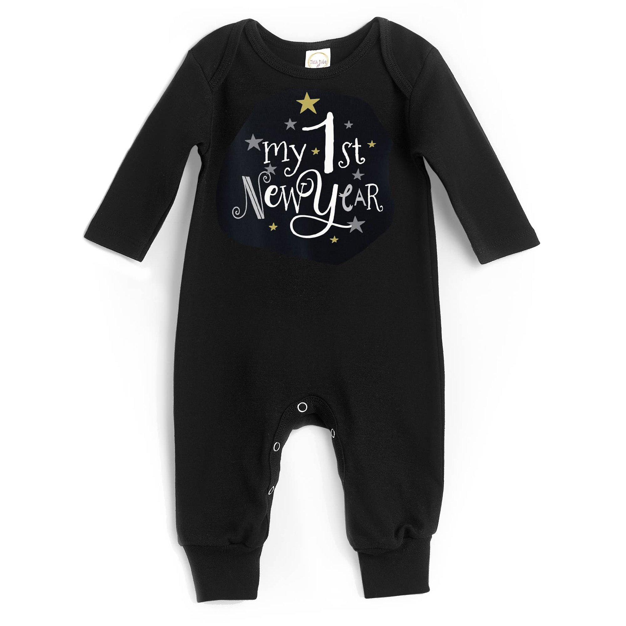 Tesa Babe My First New Year Romper for Baby Girls and Boys