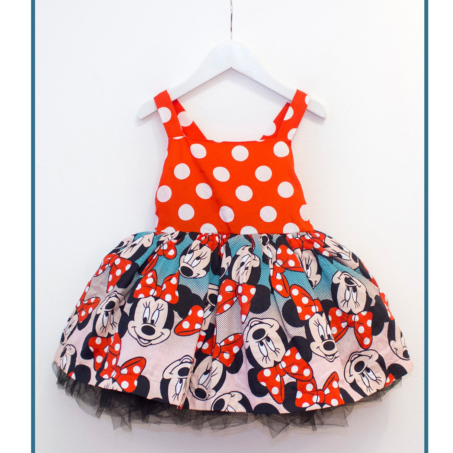 Disney by Tutu Couture Minnie Mouse Cotton Poplin Casual Romantic Tutu ...