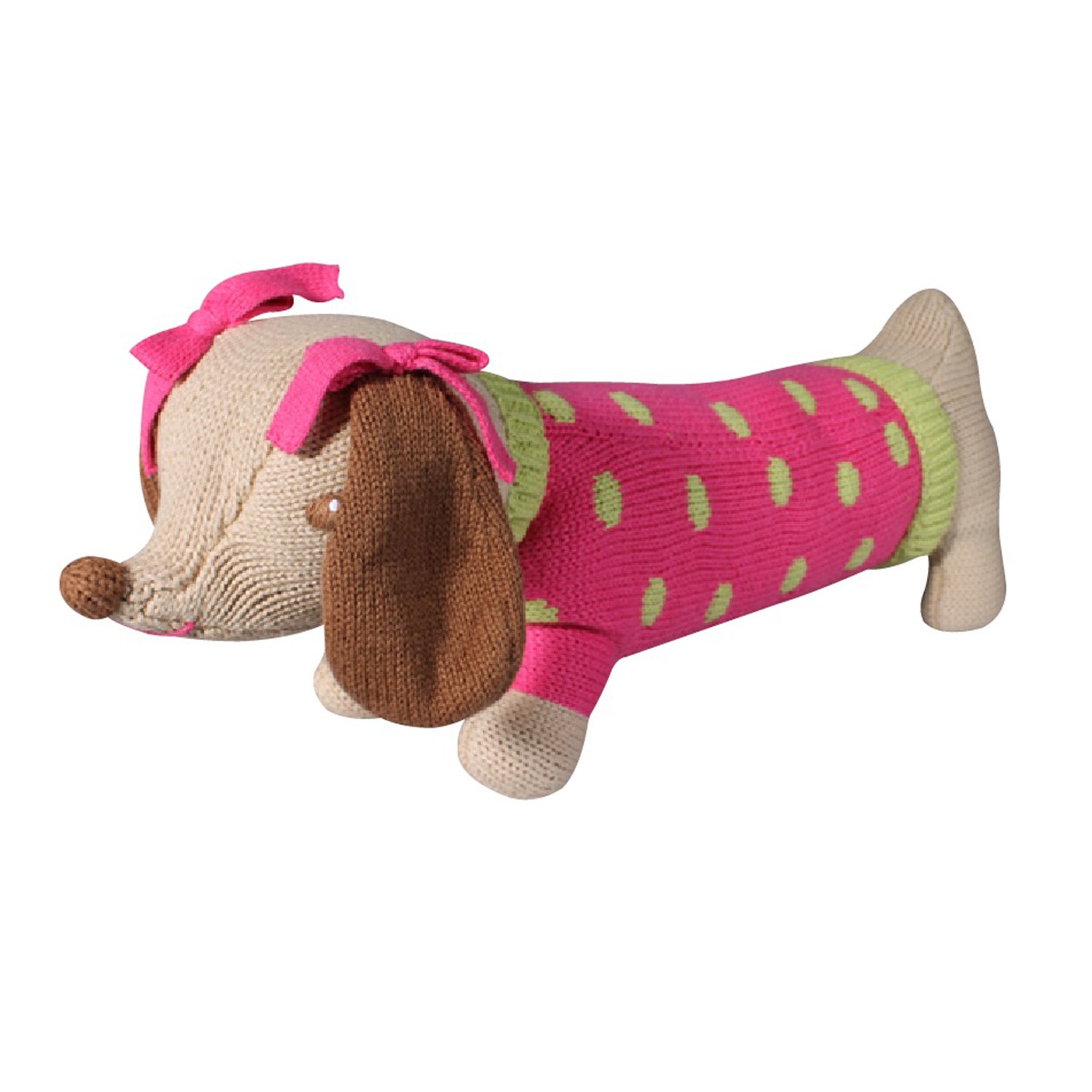 cuddly dachshund toy